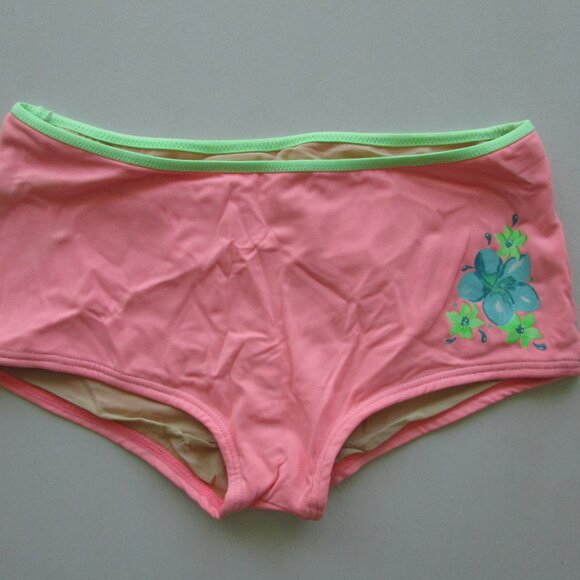 DIPPERS Pink Boyshorts Sporty Bikini - Sz Med - NEW - Picture 5 of 10